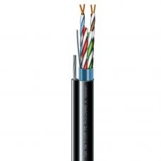 LAN кабель на тросу FTP cat.5E 4 х 2 х 0,51 PE экранированный (для наружных работ) ЗЗЦМ