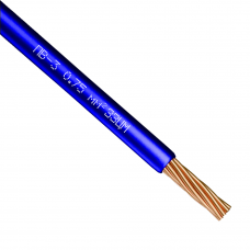 Провод ПВ-3 0,75 мм² синий ЗЗЦМ