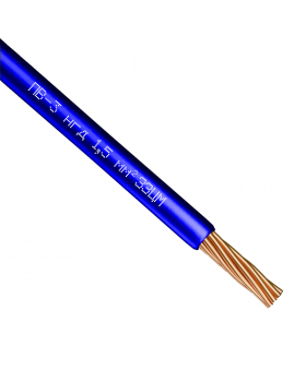 Дріт ПВ-3 нгд 1,5 мм² синій ЗЗКМ
