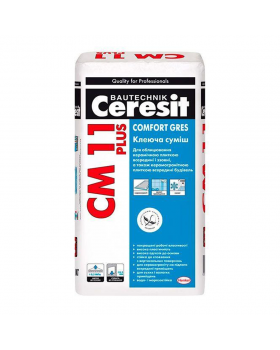 Клей для плитки Ceresit CM 11 Plus (25 кг)