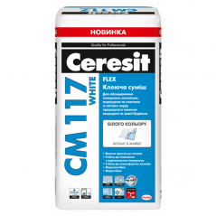 Клей для мрамора и мозаики Ceresit CM 117 Marble & Mosaic (25 кг)