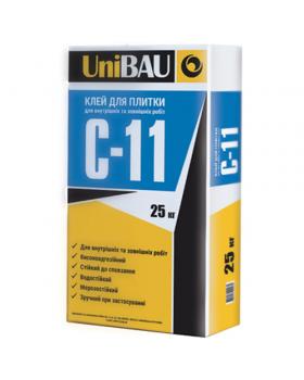 Клей для плитки UniBAU C-11 (25 кг)