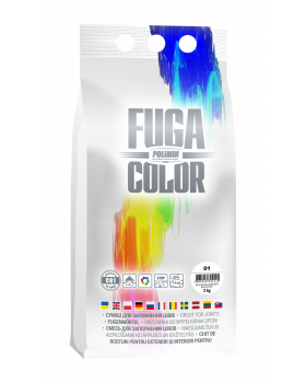 Фуга для плитки (затиральна суміш) Fuga Color (2 кг) світло-сіра