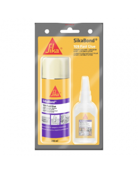 Клей ціаноакрилатний експрес SikaBond 109 Fast Glue (200 мл + 50 г)
