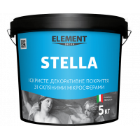 Декоративна штукатурка Element Decor Stella (5 кг) напівпрозора