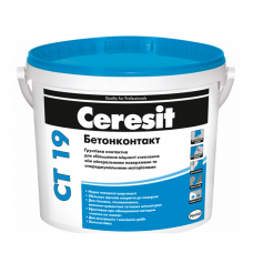 Грунтовка бетоноконтакт Ceresit CT 19 (4,5 кг)