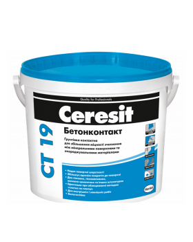 Грунтовка бетоноконтакт Ceresit CT 19 (15 кг)
