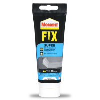 Клей монтажний Момент Super Fix (250 г) біло-сірий