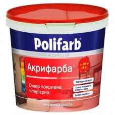 Фарба інтер'єрна Polifarb Акрифарба (1,4 кг)