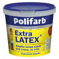 Фарба інтер'єрна акрилова ЕкстраЛатекс (7 кг) Polifarb