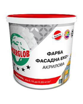 Фарба фасадна акрилова Anserglob ЕКО+ (4,2 кг)