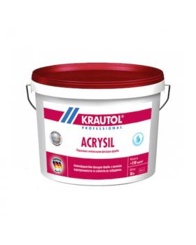 Краска фасадная силиконовая Krautol Acrysil (10 л)