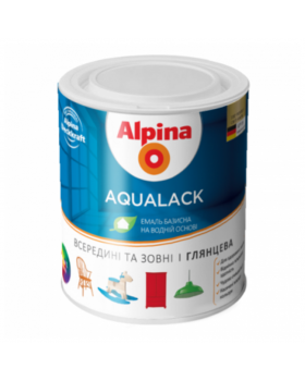 Эмаль Alpina Aqualack SM В3 (2,35 л) шелковисто-матовая