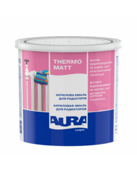 Эмаль для радиаторов Aura Luxpro Thermo Matt матовая (2,2 л)