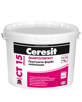 Грунт-краска силиконовая Ceresit CT 15 (10 л)