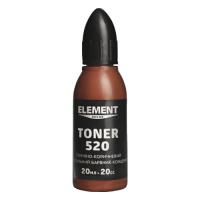 Барвник Element Decor Toner (20 мл) 520 глиняно-коричневий