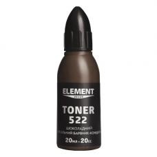 Краситель Element Decor Toner (20 мл) 522 шоколад
