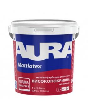 Краска интерьерная латексная Aura Mattlatex TR база (0,9 л)