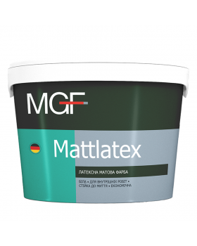 Краска интерьерная латексная MGF Mattlatex М100 матовая (10 л)