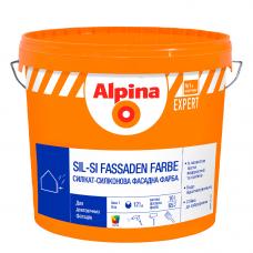 Краска фасадная в/д Alpina Sil-Si Fassaden Farbe B1 (10 л)