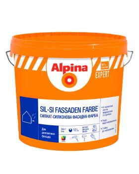 Краска фасадная в/д Alpina Sil-Si Fassaden Farbe B3 (9,4 л)