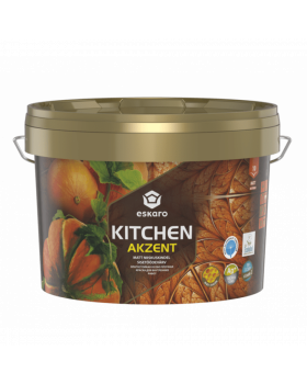 Краска интерьерная Aura Akzent Kitchen (2,7 кг) белая