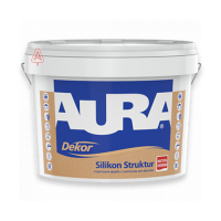 Краска структурная Aura Dekor Silikon Struktur (14,8 кг)