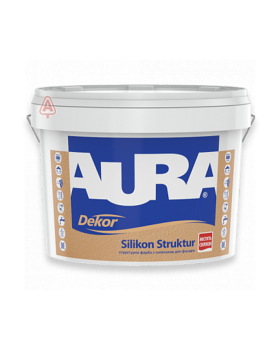 Краска структурная Aura Dekor Silikon Struktur (14,8 кг)
