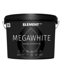 Краска интерьерная латексная Element Pro Megawhite (2,5 л) ультрабелая