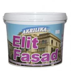Фарба фасадна водоемульсійна Акриліка Elit Fasad (7 кг)