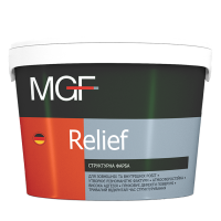 Краска структурная MGF Relief (25 кг)