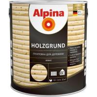 Средство деревозащитное Alpina Holzgrund (2,5 л)