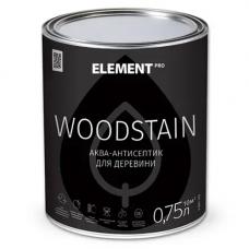 Аква-антисептик Element Pro Woodstain кипарис (0,75 л)