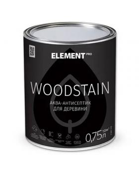 Аква-антисептик Element Pro Woodstain орех (0,75 л)