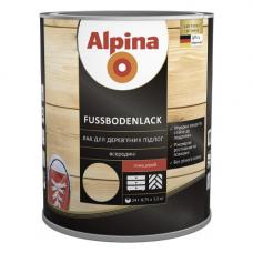 Лак паркетный Alpina Fussbodenlack шелковисто-матовый (0,75 л)