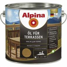 Масло ALPINA для террас 0,75л прозрачный (под колеровку)