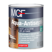 Блакить-антисептик для дерева MGF Aqua Antiseptik безбарвна (2,5 л)