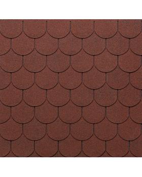 Черепиця бітумна Tegola Traditional Mixed Red 013 (2,32 м²)