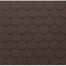 Черепиця бітумна Tegola Traditional Mixed Brown 032 (2,32 м²)