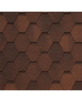 Черепиця бітумна Tegola Premium Mosaik Nuanced Brown 227 (3,45 м²)