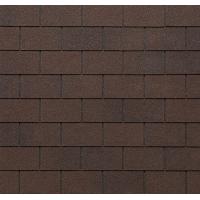 Черепиця бітумна Tegola Premium Rectangular Dark Brown 521 (3,05 м²)