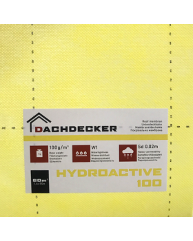 Гидроизоляция Hydroactive 100 (1,6 х 50 м) 80 м² Dachdecker