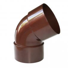 Колено водосточной трубы Profil коричневое (130 х 100 мм)