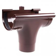 Зливоприймач Profil прохідний коричневий (130 мм)