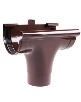 Зливоприймач Profil прохідний коричневий (130 мм)