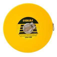 Рулетка скловолокно Sigma 13 мм (50 м) 3831501