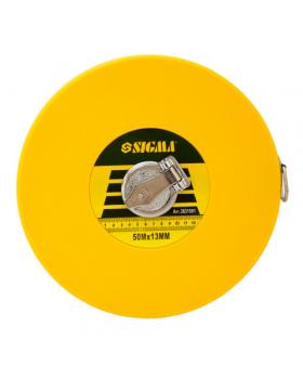 Рулетка скловолокно Sigma 13 мм (50 м) 3831501