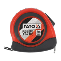 Рулетка магнітна Yato 19 мм (5 м) YT-7105