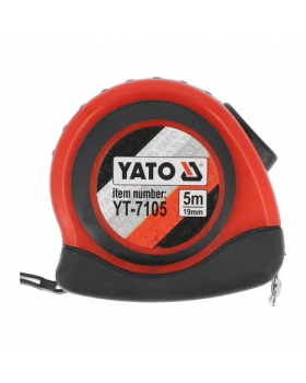 Рулетка магнітна Yato 19 мм (5 м) YT-7105