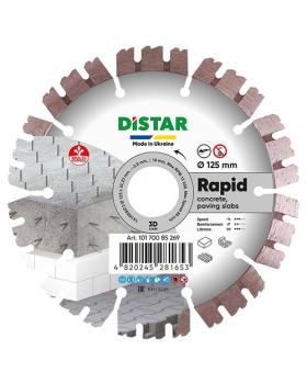 Диск алмазный отрезной DiStar 1A1RSS 125 Rapid